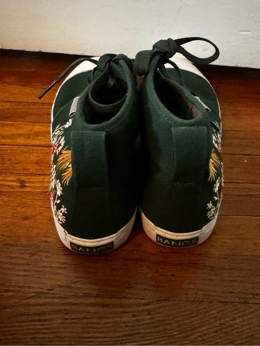 Bangs Fluttering Fields High Top Shoes - Picture 12 of 12